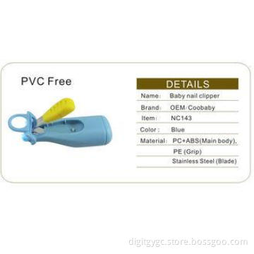 portable Anti-slip magnifying glass Baby Nail Clippers With